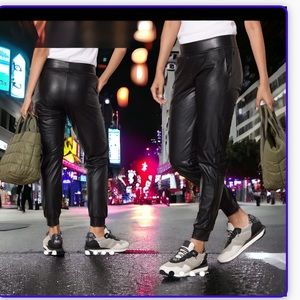 Commando Evereve Faux Leather Faux Leather Jogger